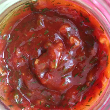 Соус на основе кетчупа