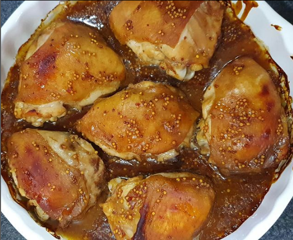 Курица в горчичном соусе в духовке рецепт с фото, как приготовить на пластиковыеокнавтольятти.рф
