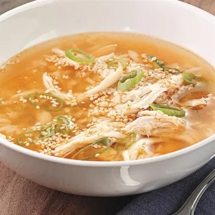 Куриный суп по-корейски