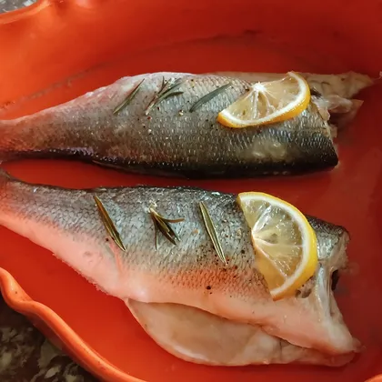 Сибас в духовке