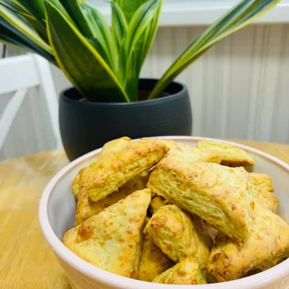 Сконы с кабачками и сыром 