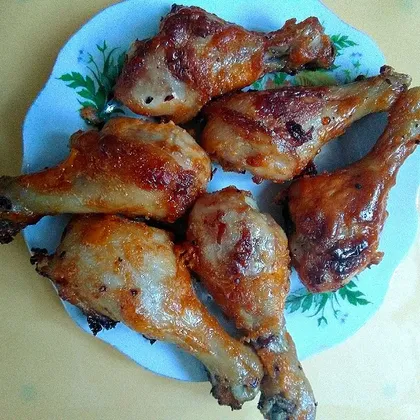 Куриные голени с необычным соусом 🍗