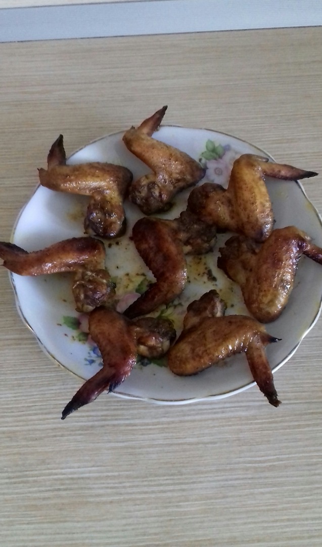 Маринованные крылышки в духовке