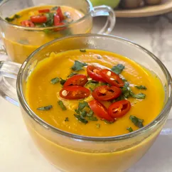 Острый морковный суп-пюре