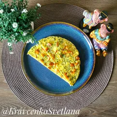 Омлет с грибами