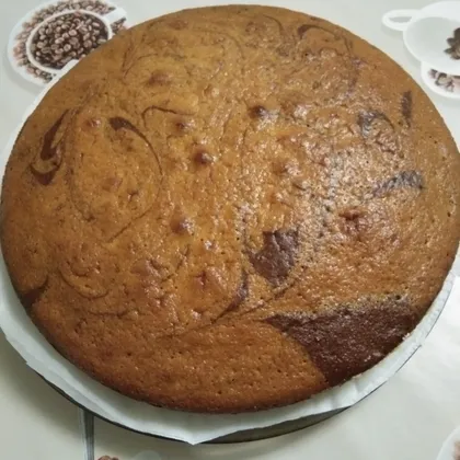 Шоколадно-апельсиновый пирог