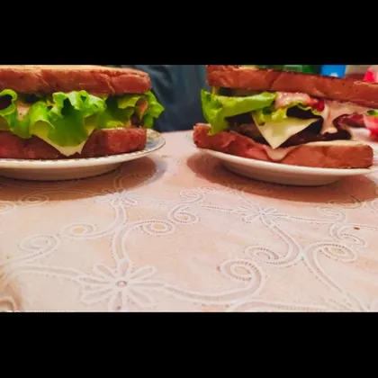 Домашние сандвичи (бургеры)