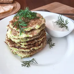 Оладушки кабачковые для деток