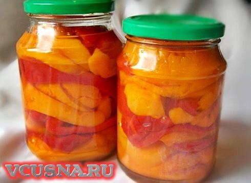 Маринованный сладкий перец на зиму