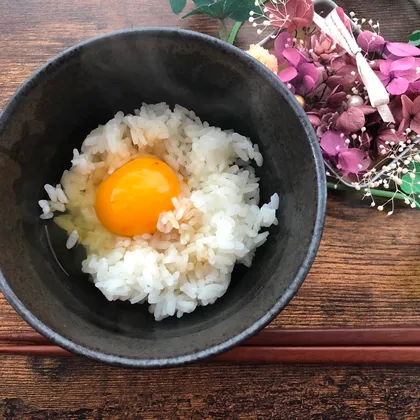 Японский рис с яйцом