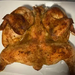 Курица на соли