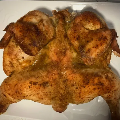 Курица на соли