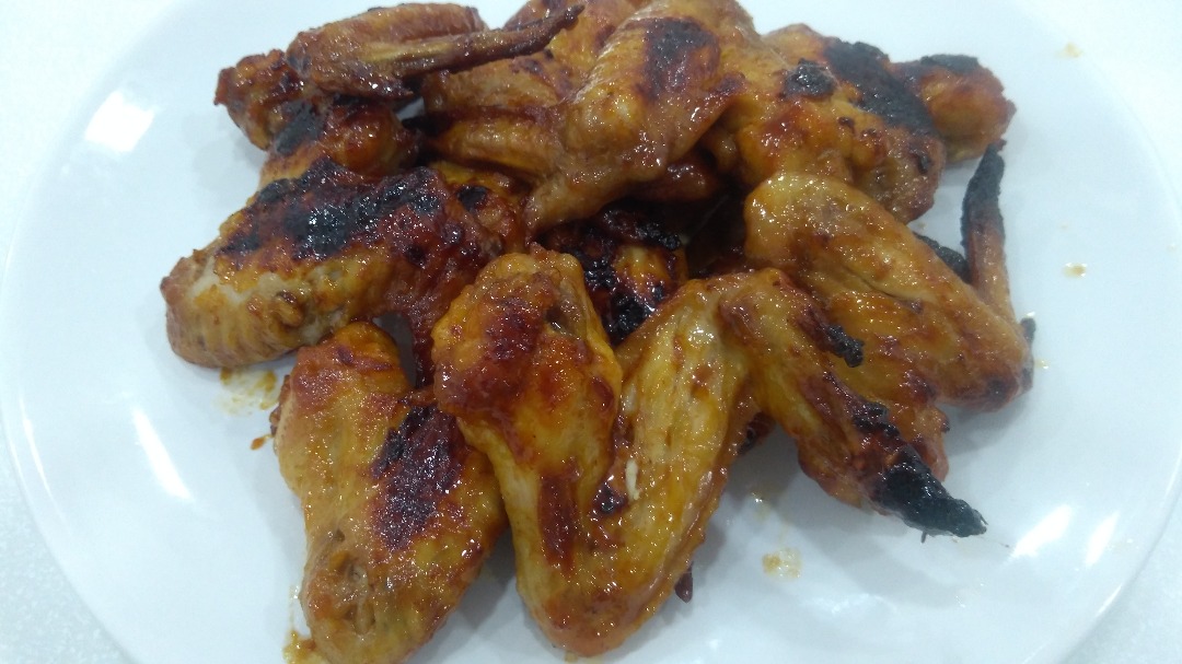 Куриные крылышки в глазури