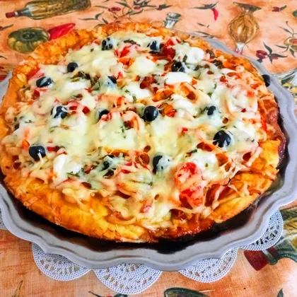 Нежнейшая пицца с морепродуктами, пошаговый рецепт на ккал, фото, ингредиенты - Nadin