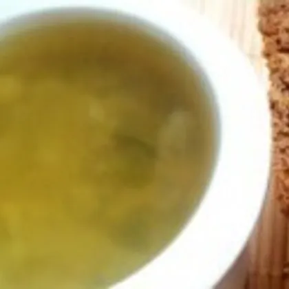 Грибной суп постный с фасолью