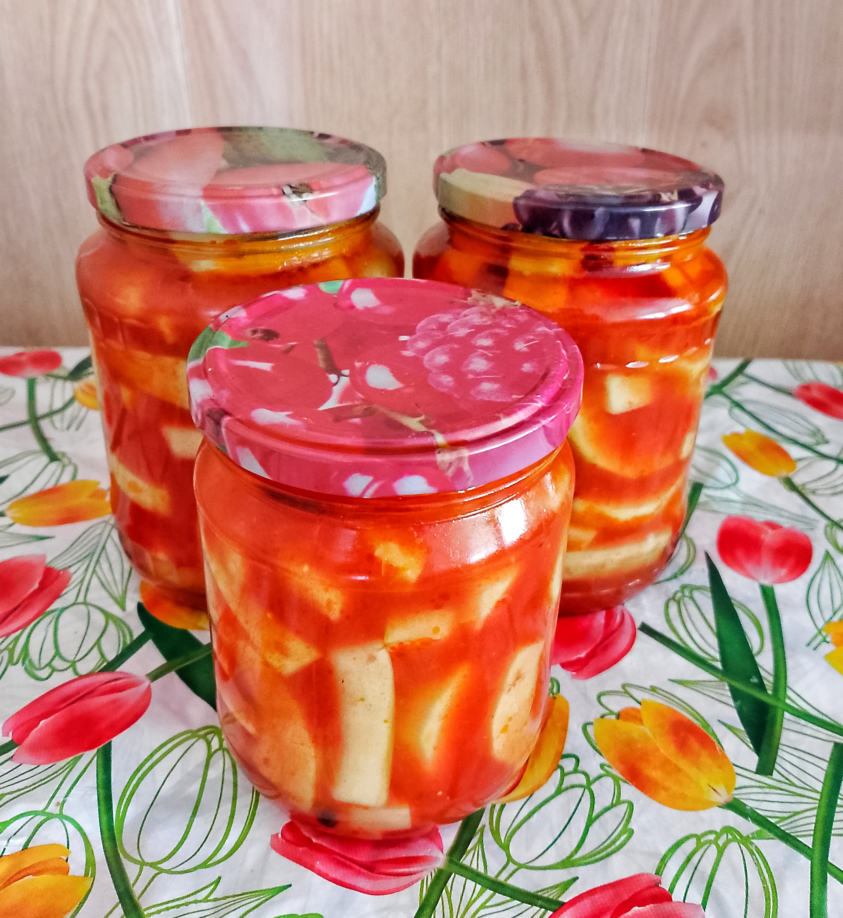 Кабачки в томатной заливке на зиму