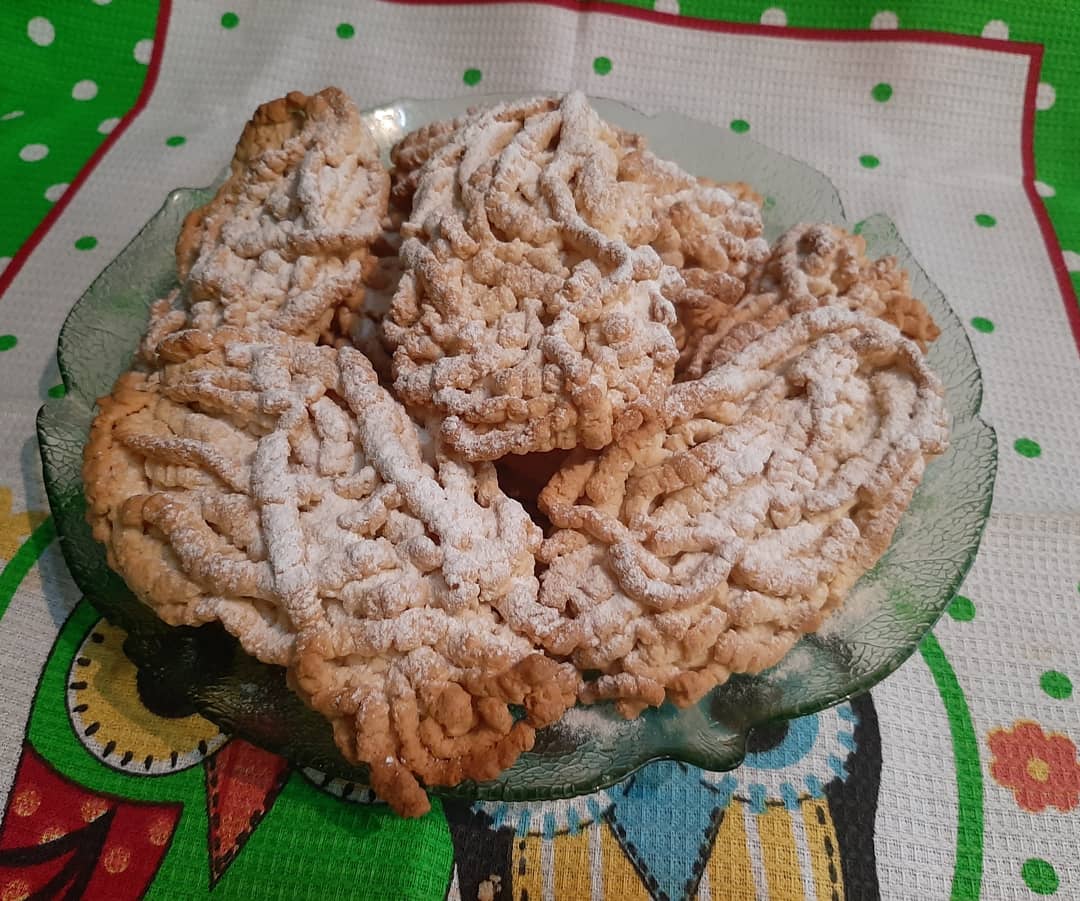 Рецепт песочного печенья «Хризантема»
