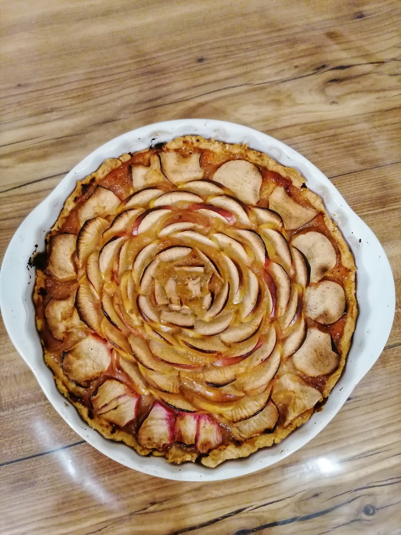 Пирог с творожно-яблочной начинкой - 23 пошаговых фото в рецепте