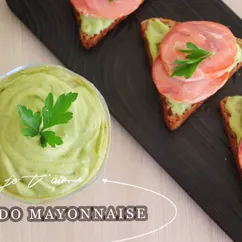 Легкий майонез из авокадо без яиц и масла | Avocado Mayonnaise Recipe