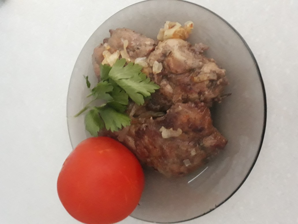 Жареная куриная печень