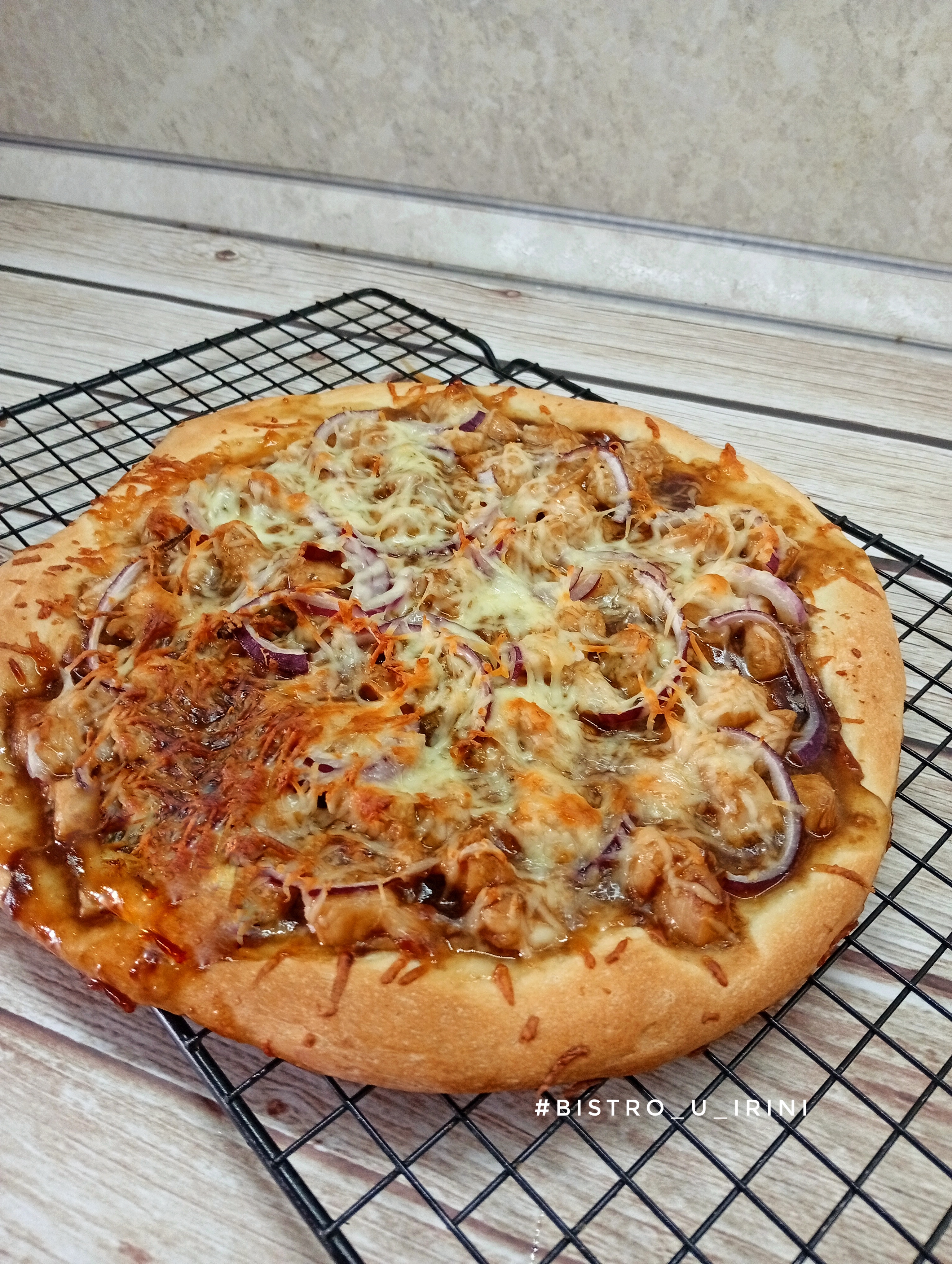 Пицца Барбекю с курицей