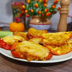 Болгарский перец фаршированный картошкой 🌶️