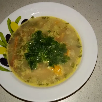 Куриный суп с гречкой от Любани