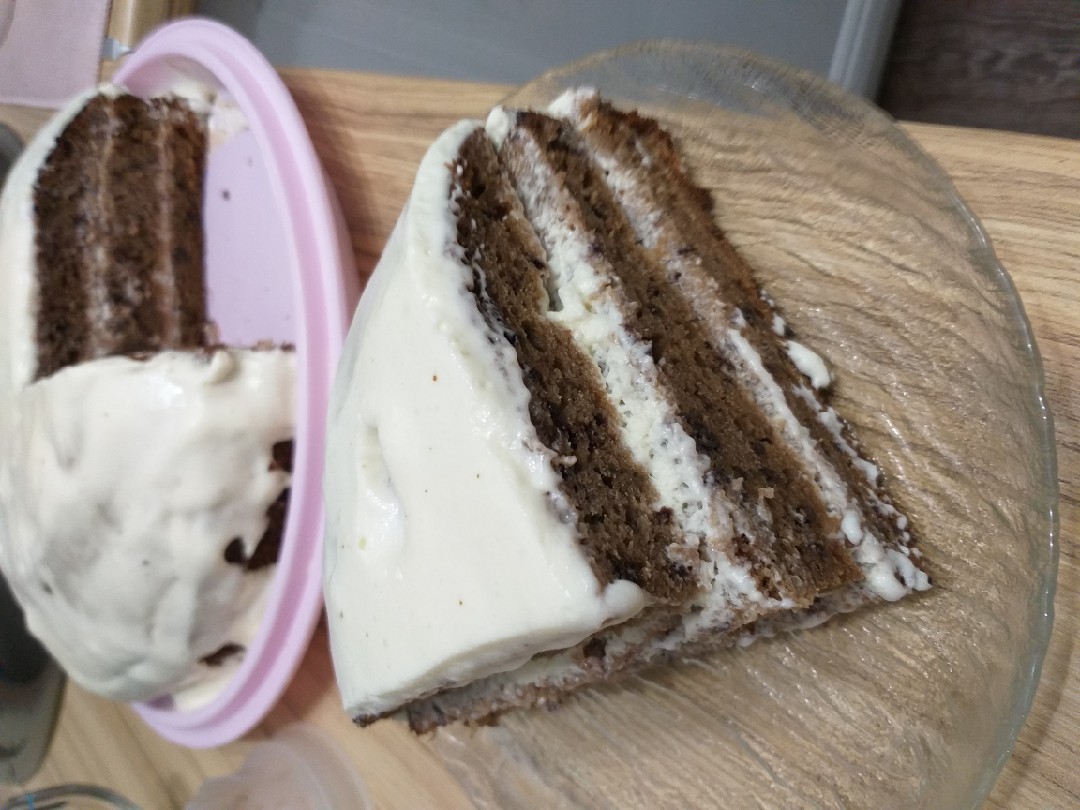 Торт «Негр в пене» с вареньем на кефире — самый простой и очень вкусный