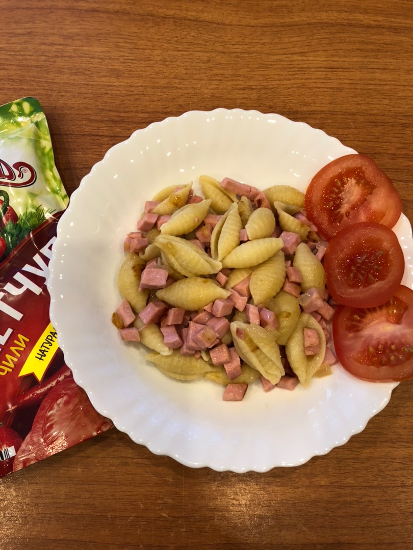 Ленивые макароны по-флотски