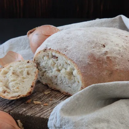 Луковый хлеб. Zwiebelbrot (цвибельброт)