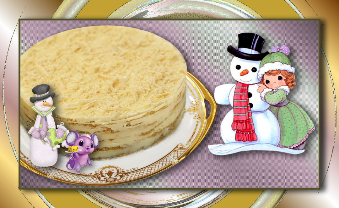 Классический рецепт торта Наполеон с заварным кремом: с фото пошагово