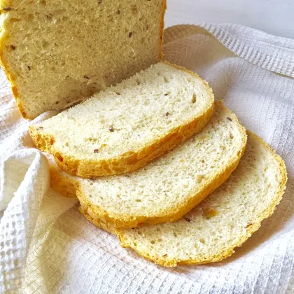 Хлеб с семечками в хлебопечке