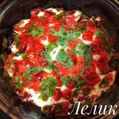 Мясная запеканка праздничная