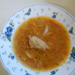 Щи с квашеной капустой