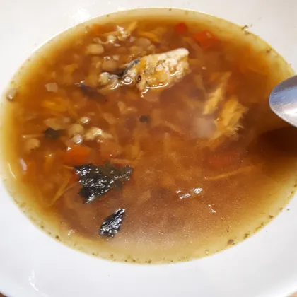 Острый суп с чечевицей