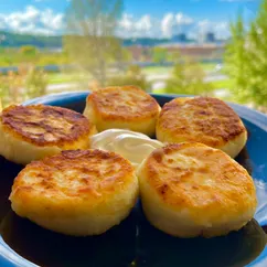 Сырники осенние без муки и соды⠀