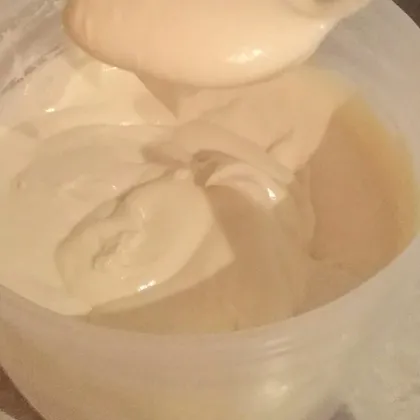 Заварной ванильный крем для прослойки торта