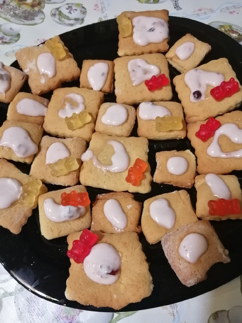 Медовое печенье с сердцами
