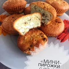 Мини ПП-пирожки с яйцом