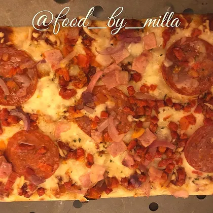 Пицца с салями "Дьябола"