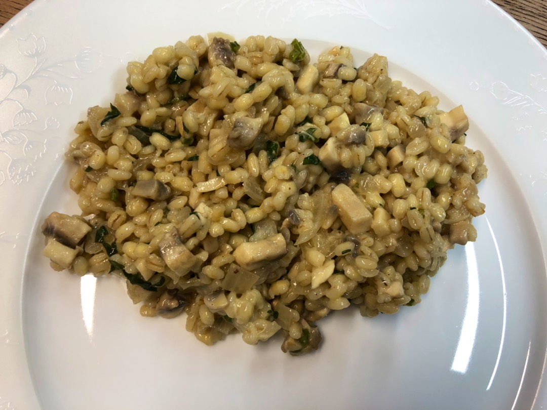 Орзотто с грибами