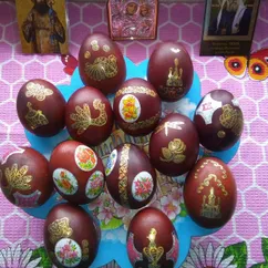 Пасхальные яички🐣🥚