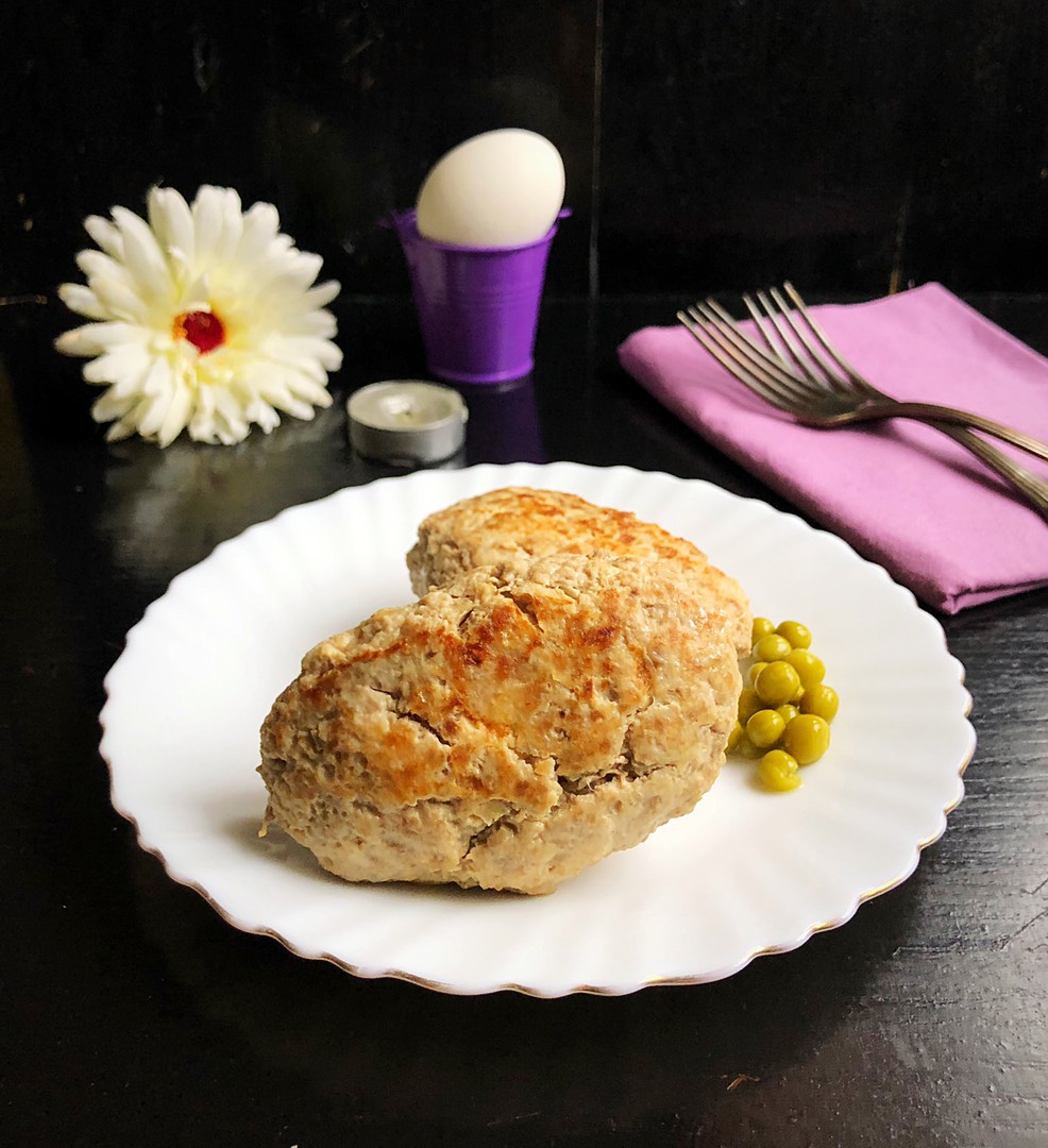 Котлеты куриные с яйцом