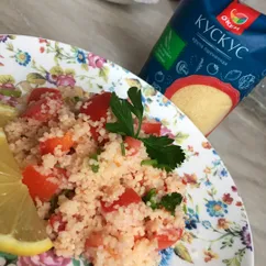 Салат с кускусом