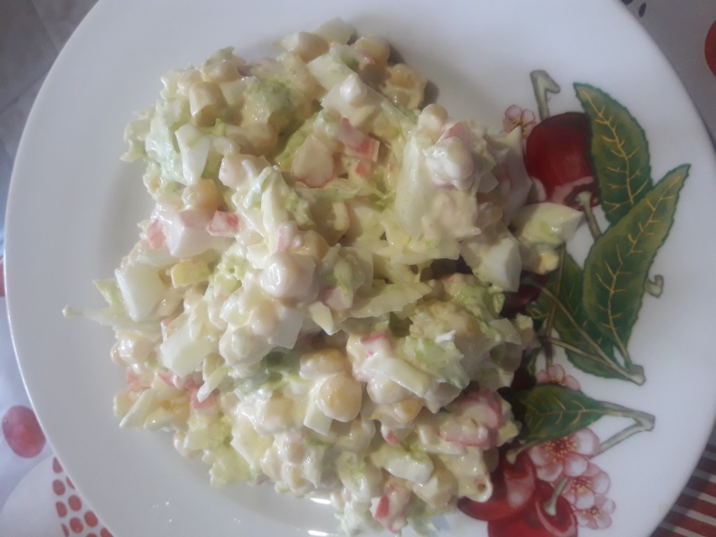 Салат с пекинской капустой и мидиями - пошаговый рецепт с фото на slep-kostroma.ru