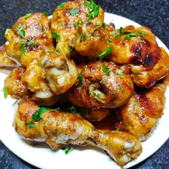 Куриные голени в медово-хмельном соусе🍗