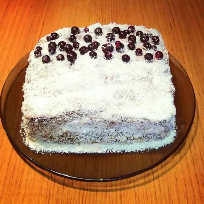 Быстрый шоколадный торт в микроволновке