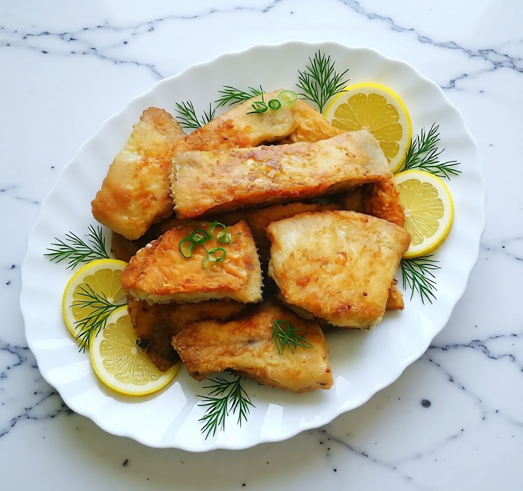 Жареная камбала