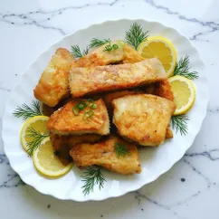 Жареная камбала
