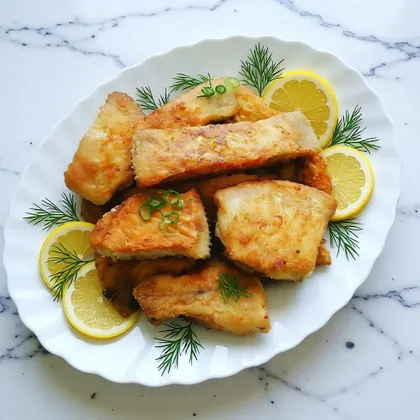 Жареная камбала
